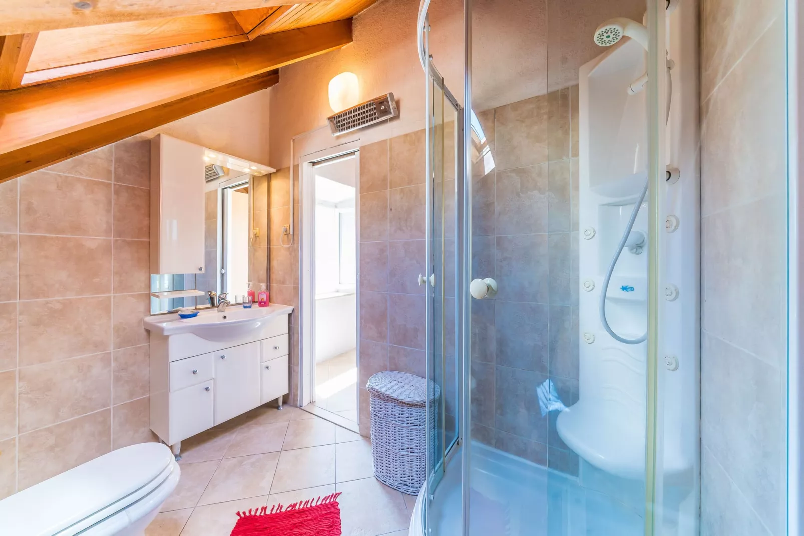 Apartment Casa Vanna - Two-Bedroom Apartment with Terrace and Sea View-Bathroom