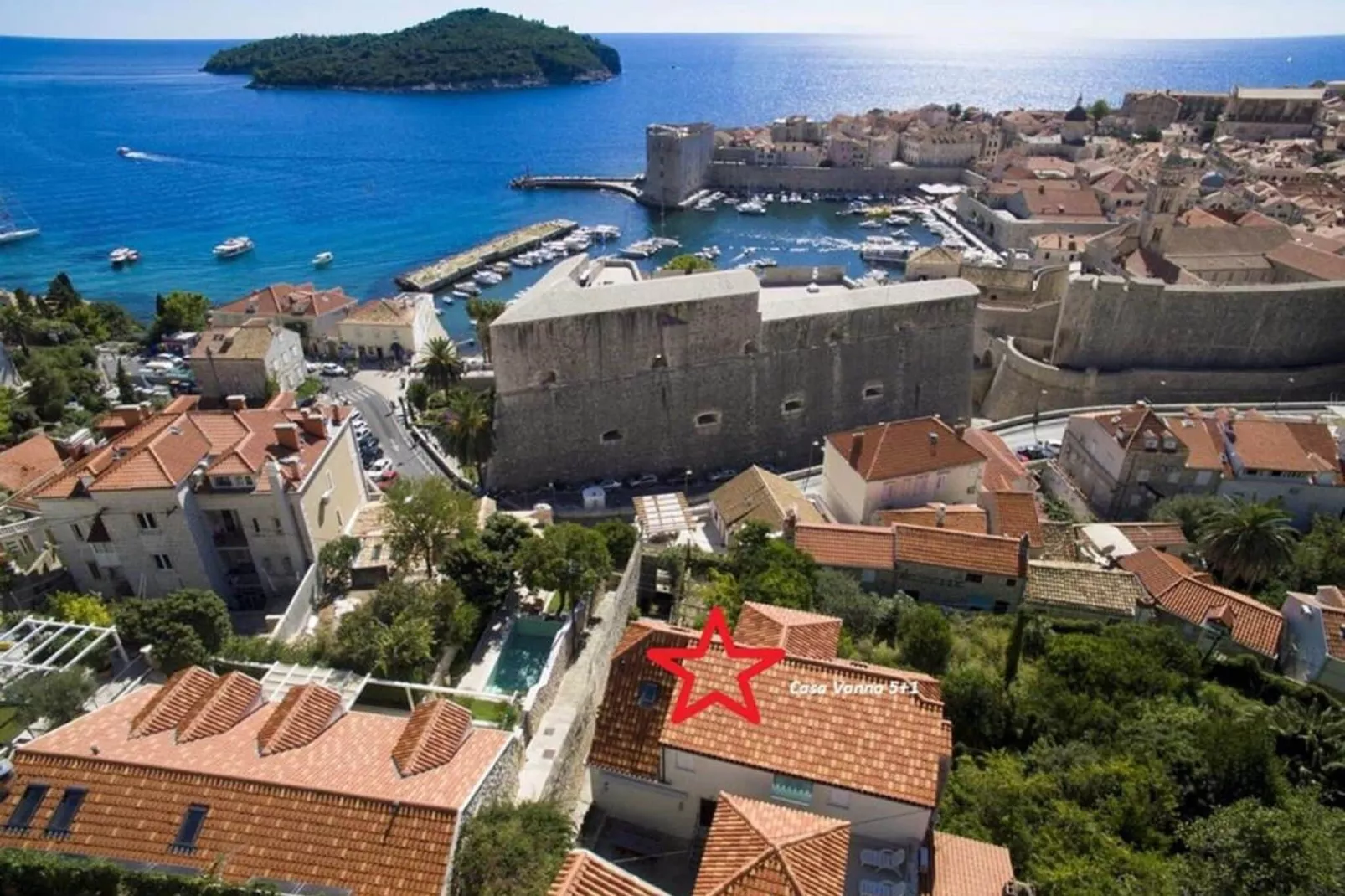 Apartment Casa Vanna - Two-Bedroom Apartment with Terrace and Sea View-View