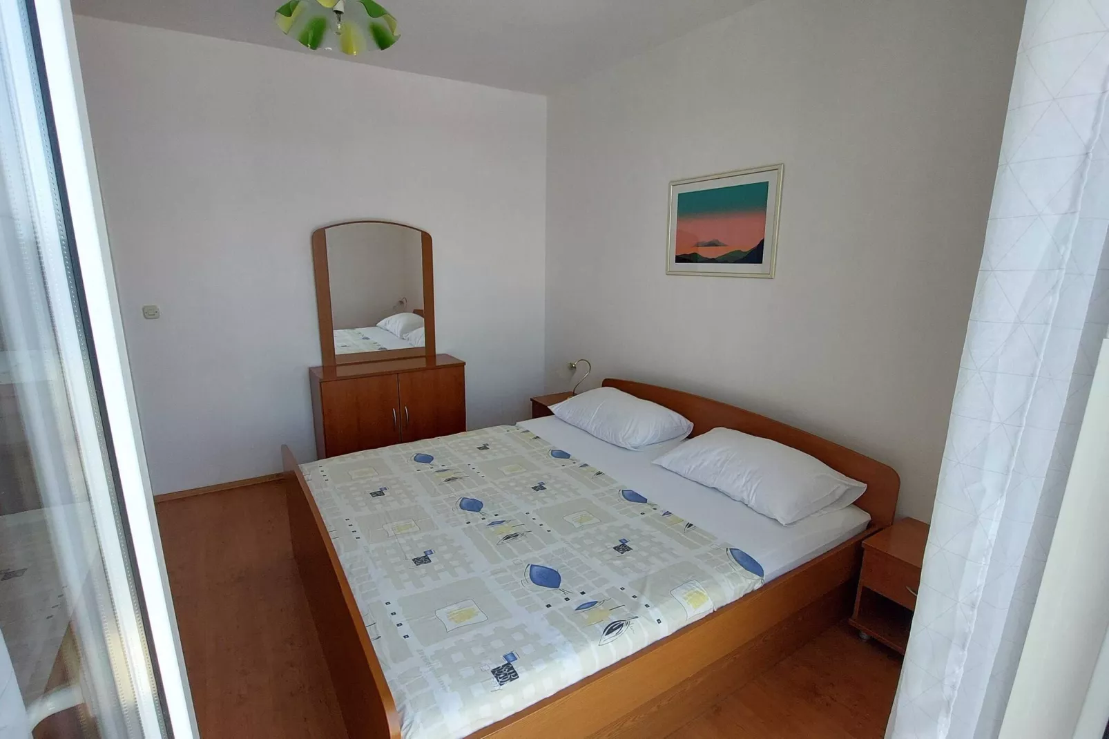 Apartments Matea - Two-Bedroom Apartment with Sea View and Balcony  - (Štikovica)-Bedroom