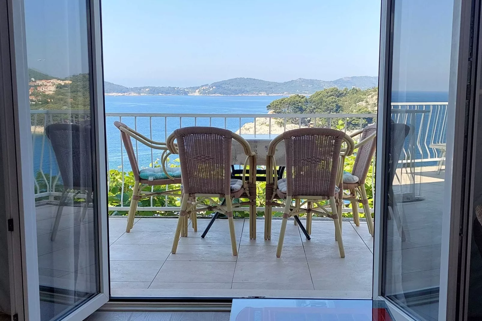Apartments Matea - Two-Bedroom Apartment with Sea View and Balcony  - (Štikovica)-Terrace
