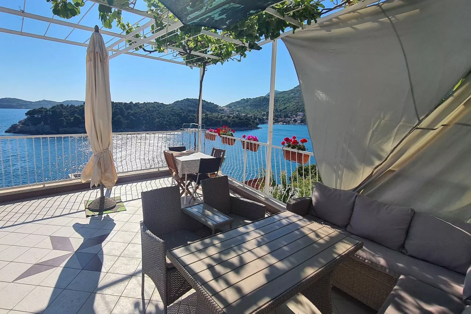 Apartments Matea - Studio with Sea View (2 Adults) - (Štikovica)-Terrace