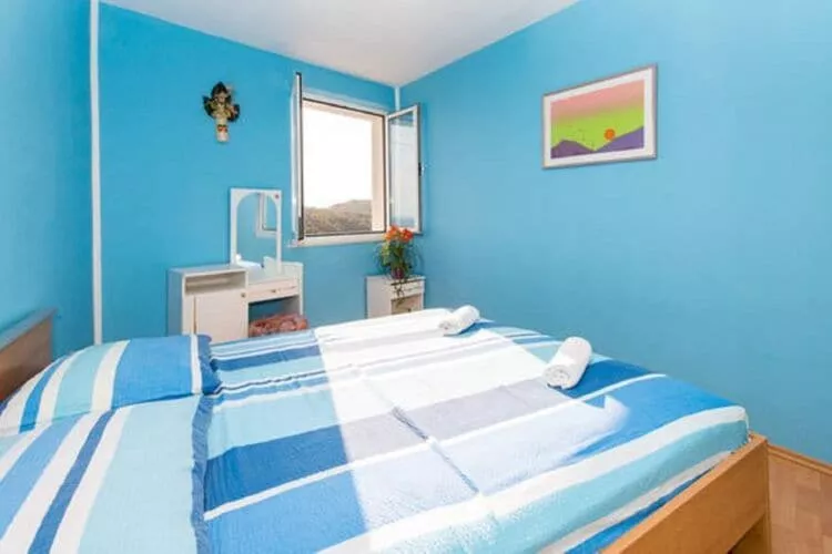 Apartments Matea - One-Bedroom Apartment with Sea View - (Štikovica)-Bedroom