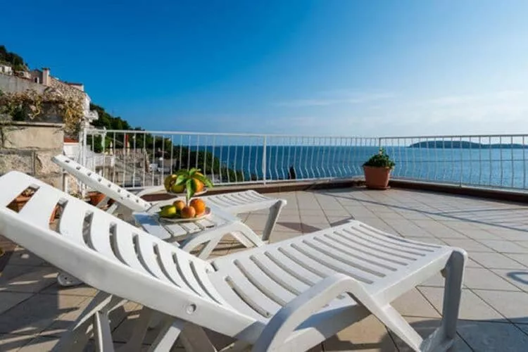 Apartments Matea - One-Bedroom Apartment with Sea View - (Štikovica)-Terrace