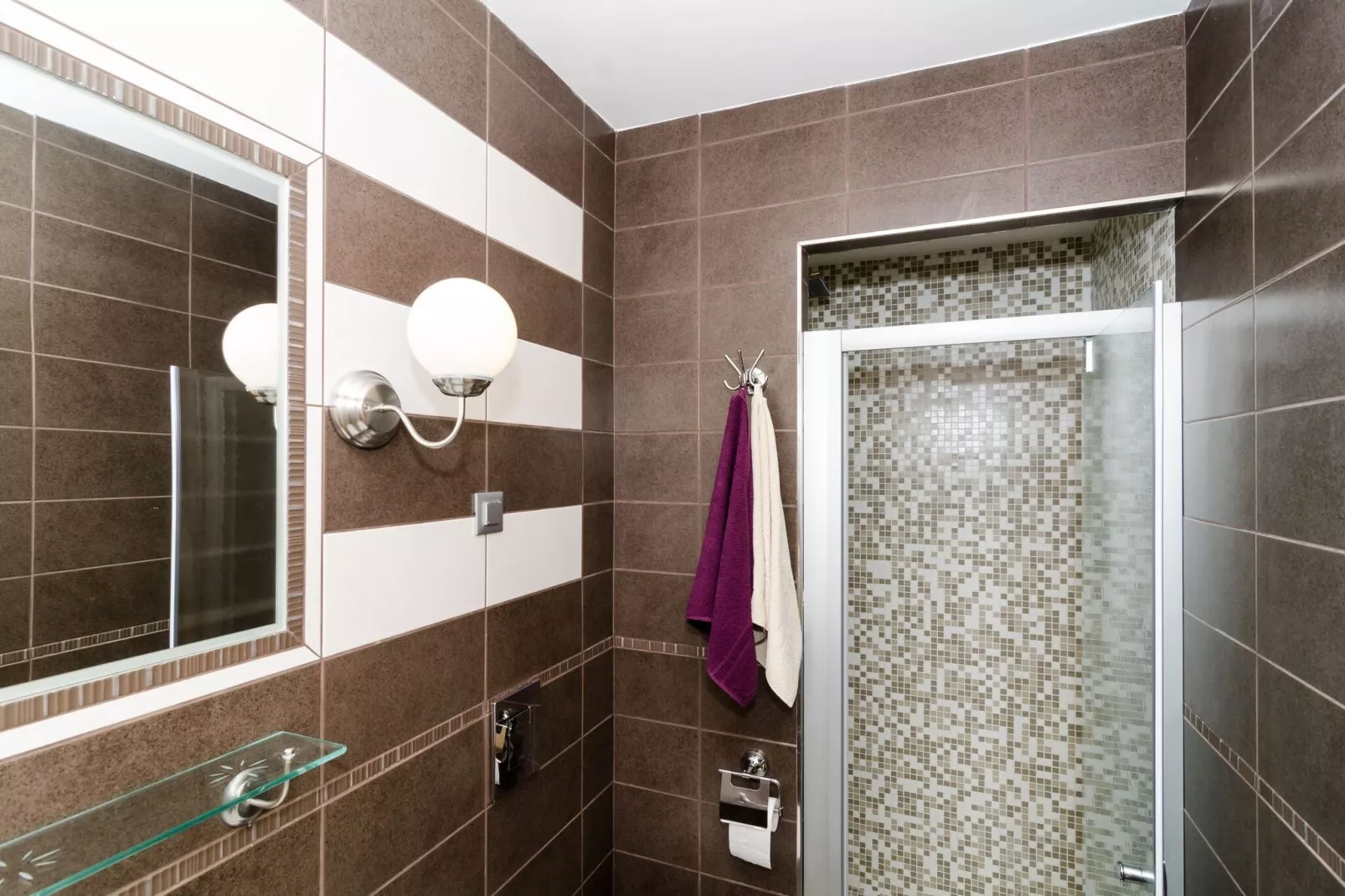 Apartments Gaura - One-Bedroom Apartment with Terrace-Badezimmer