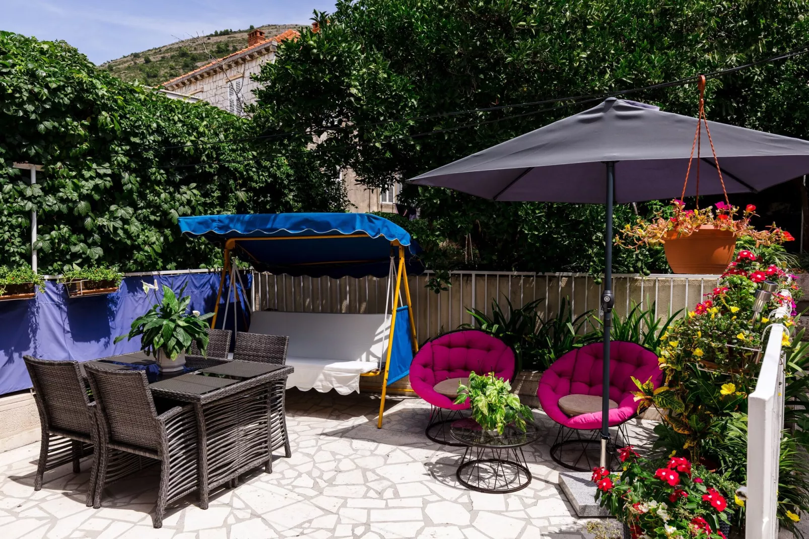 Rooms Edna - Double Room-Terrasse