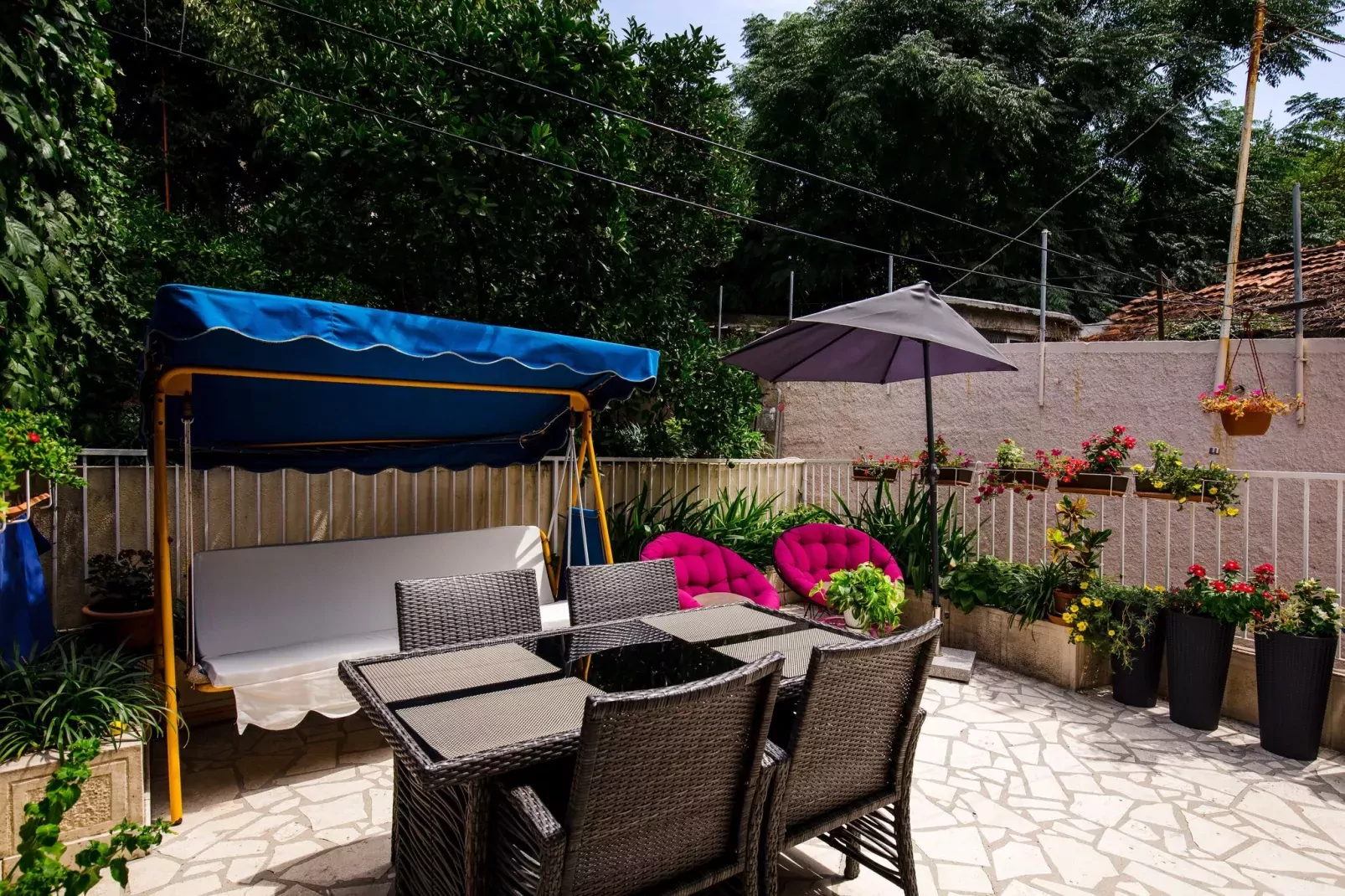 Rooms Edna - Economy Double Room-Terrasse
