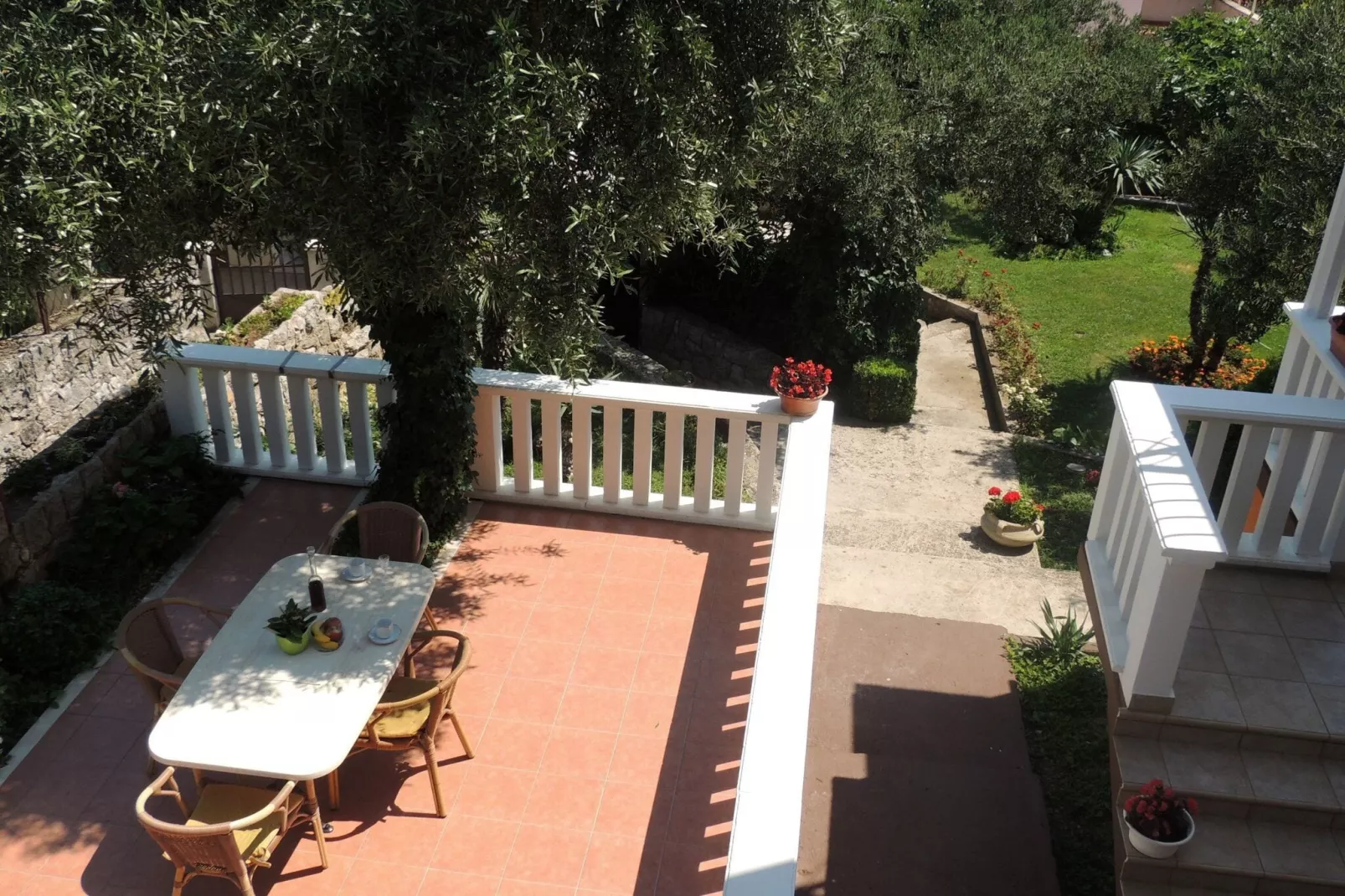 Apartments Travarevic - Two-Bedroom Duplex (6 Adults)-Gardens summer