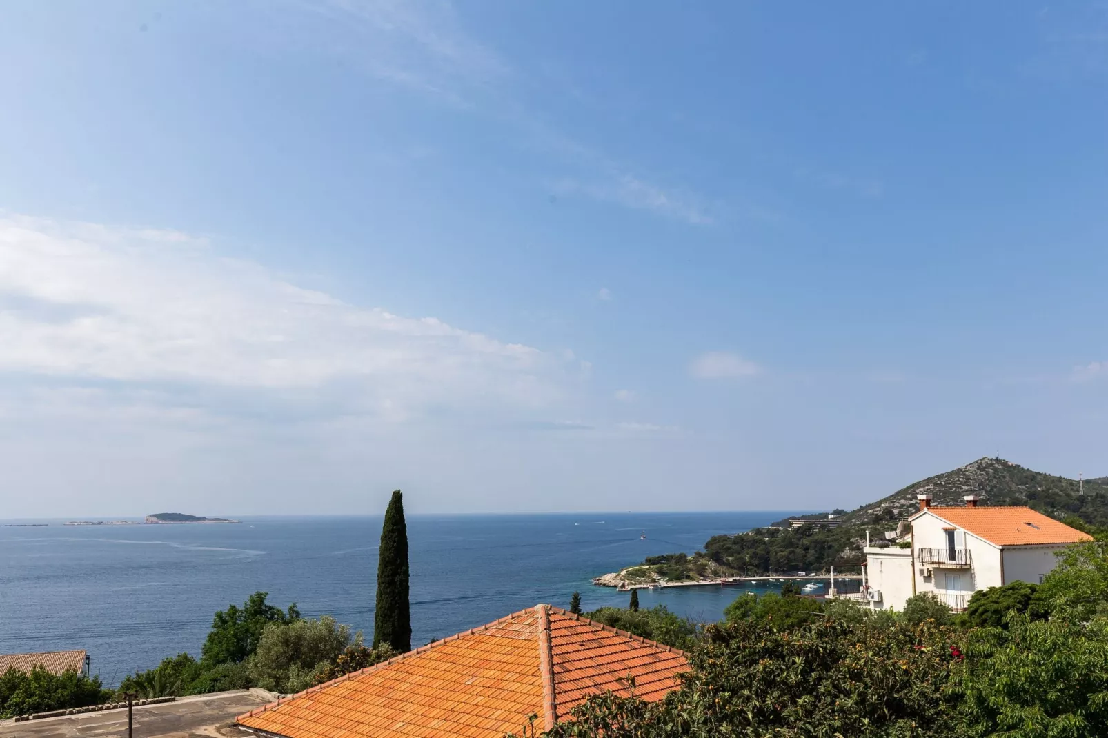 Apartments Kisic - Two-Bedroom Apartment with Balcony and Sea View(potkrovlje)-Aussicht