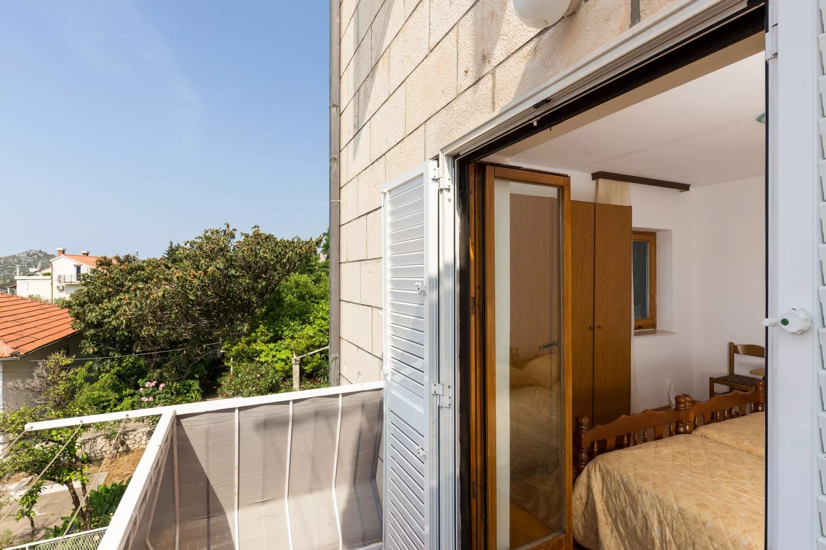 Apartments Kisic-Three Bedroom Apartment with Sea View-Balcon-terrasse
