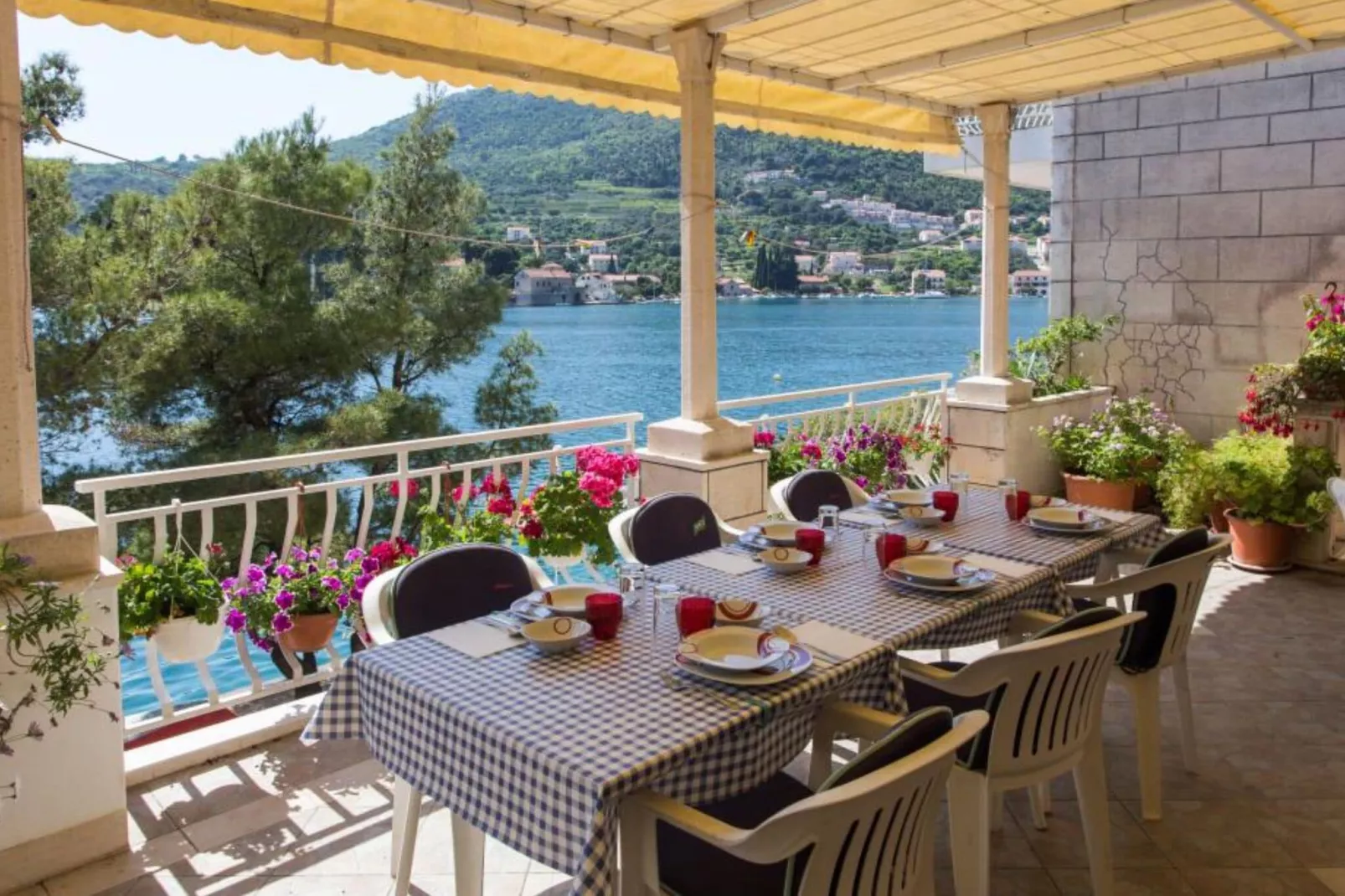 Villa Malfi - Double Room with Sea View (S1)-Terrace balcony