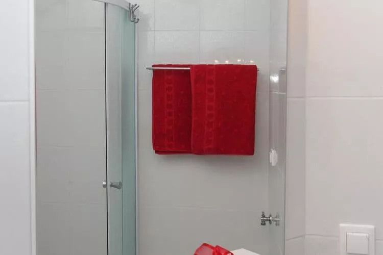 Apartments Pojko - Standard One-Bedroom Apartment with Terrace (Red)-Bathroom