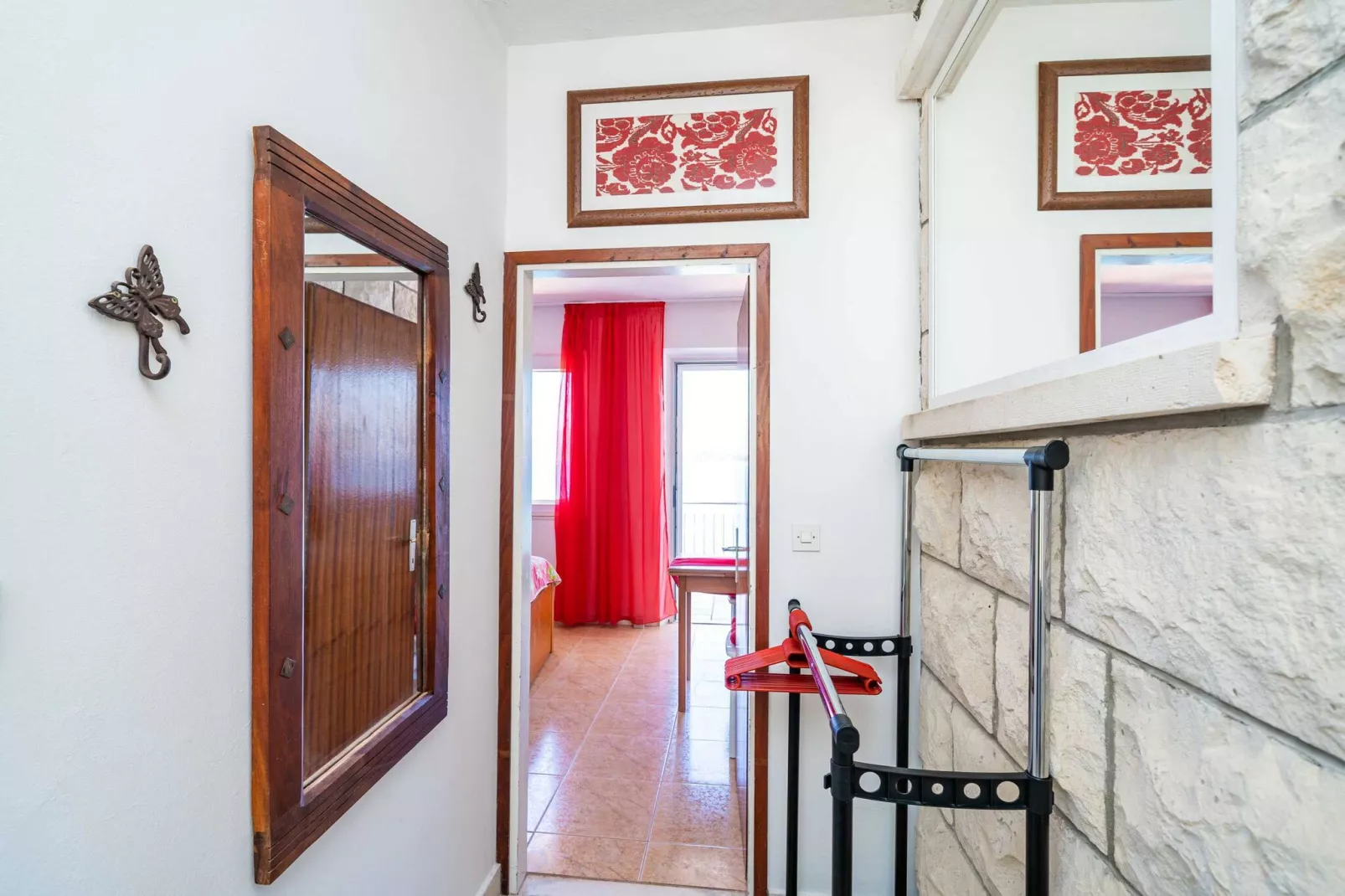Apartments Nikolina (LU) - Studio with Sea View-Indoor