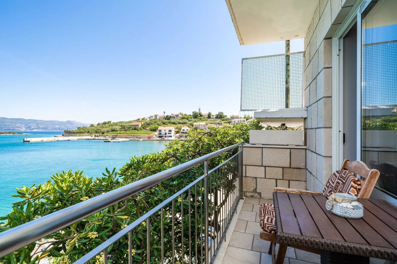 Apartments Nikolina (LU) - Studio with Sea View (3 Adults)-View