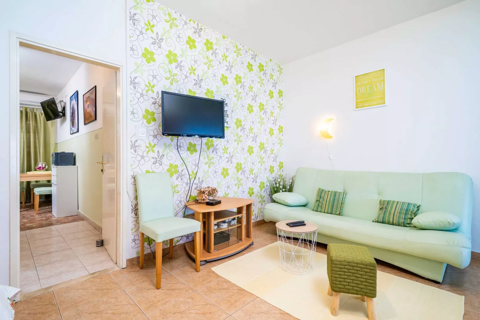 Apartments Nikolina (LU) - One-Bedroom Apartment with terrace-Schlafzimmer