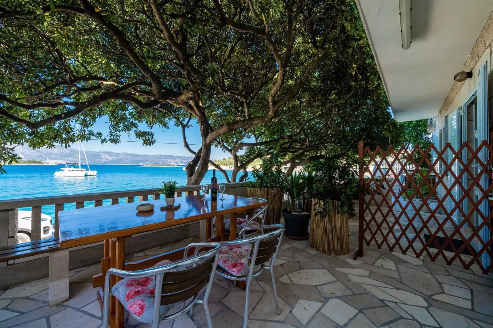 Apartments Nikolina (LU) - One-Bedroom Apartment with terrace-Terrasse