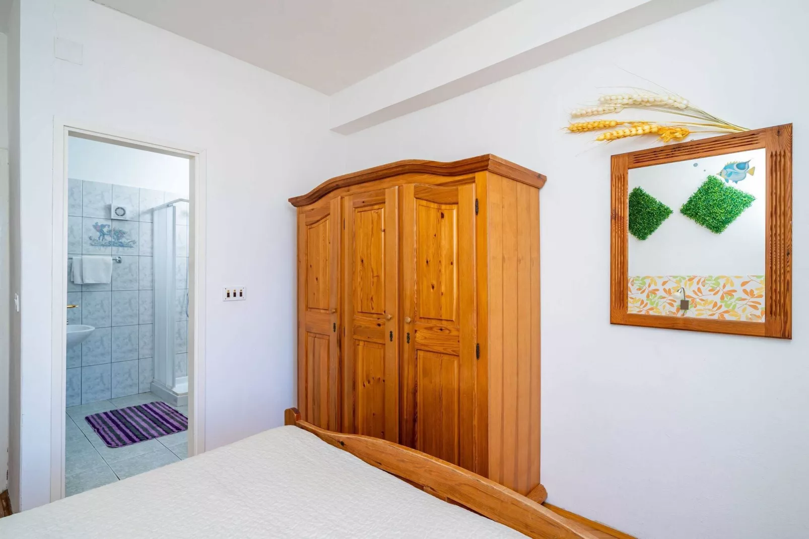 Apartments Nikolina (LU) - Two-Bedroom Apartment with Balcony-Bedroom