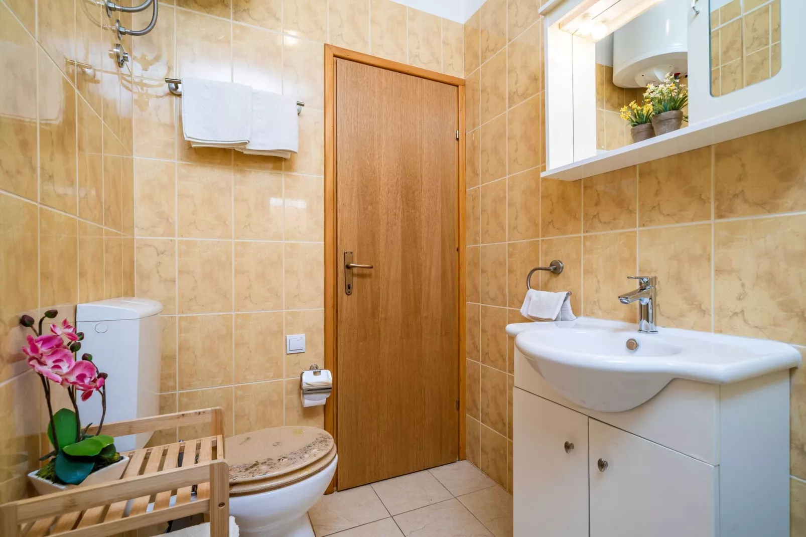 Apartments and Room Frane- Standard Studio with Terrace-Bathroom