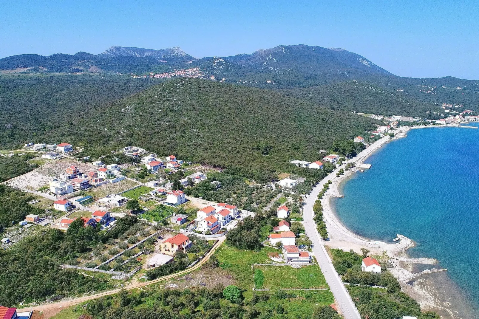 Apartments Gusti - Studio Apartment with Terrace and Sea View-View