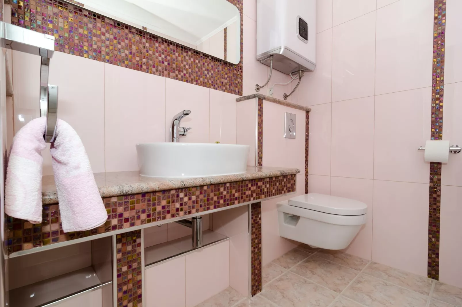 Apartment Iva 31 - Two-Bedroom Apartment with Balcony and City View-Bathroom