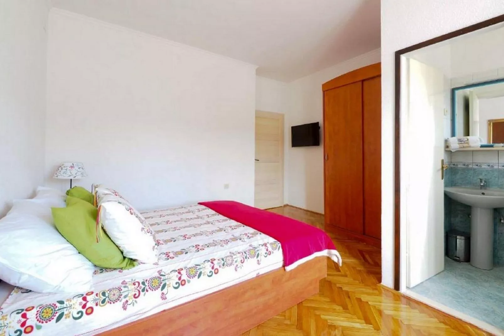Villa Antonija - Four-Bedroom Villa with Terrace and Private Pool-Bedroom