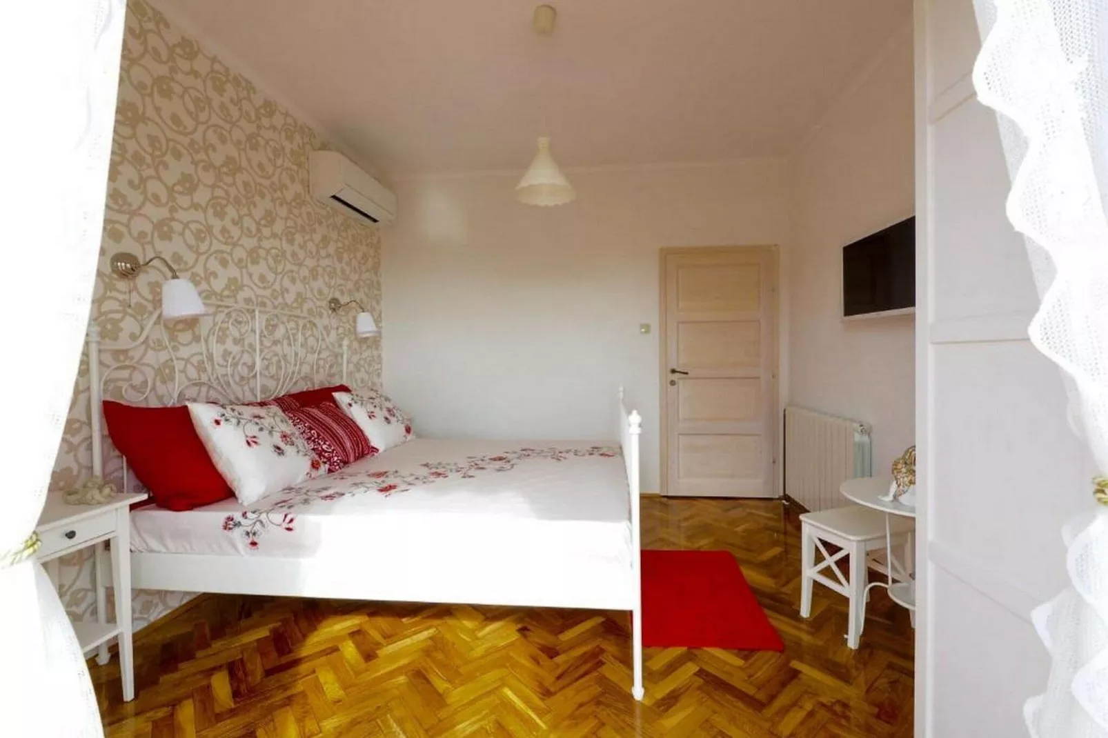 Villa Antonija - Four-Bedroom Villa with Terrace and Private Pool-Bedroom