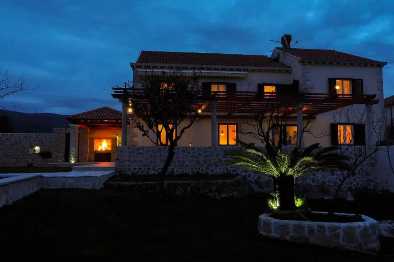 Villa Antonija - Four-Bedroom Villa with Terrace and Private Pool-Outdoor