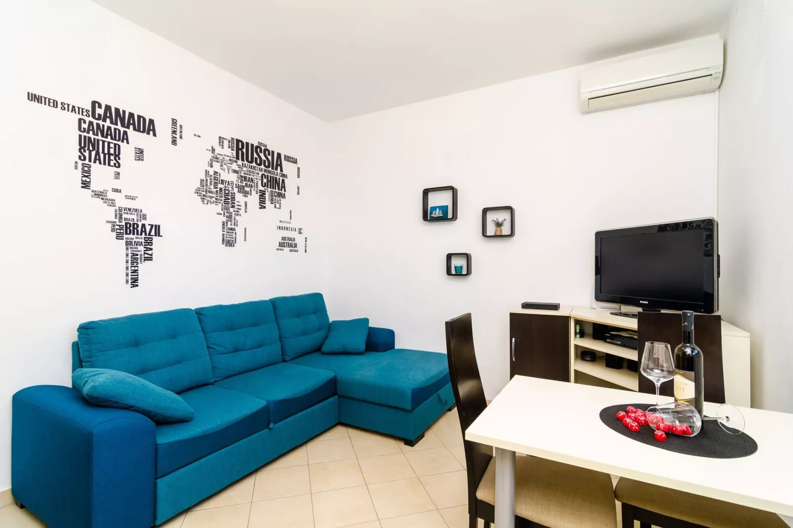Apartment Eulalija- One-Bedroom Apartment with Terrace and Sea View-Innen