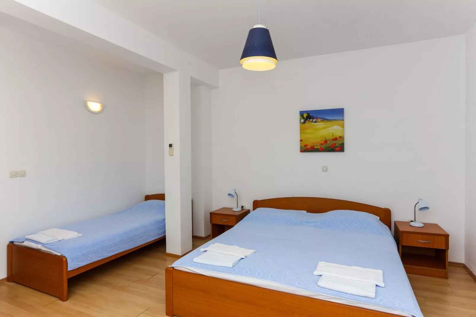Apartments Posta - Studio with Balcony and Sea View - Apartman 2-Bedroom