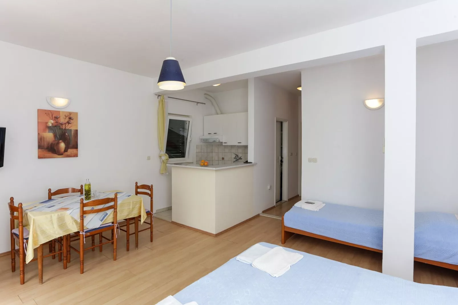 Apartments Posta - Studio with Balcony and Sea View - Apartman 2-Indoor