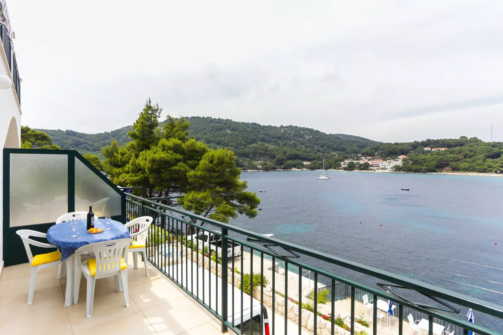 Apartments Posta - Studio with Balcony and Sea View - Apartman 2-View