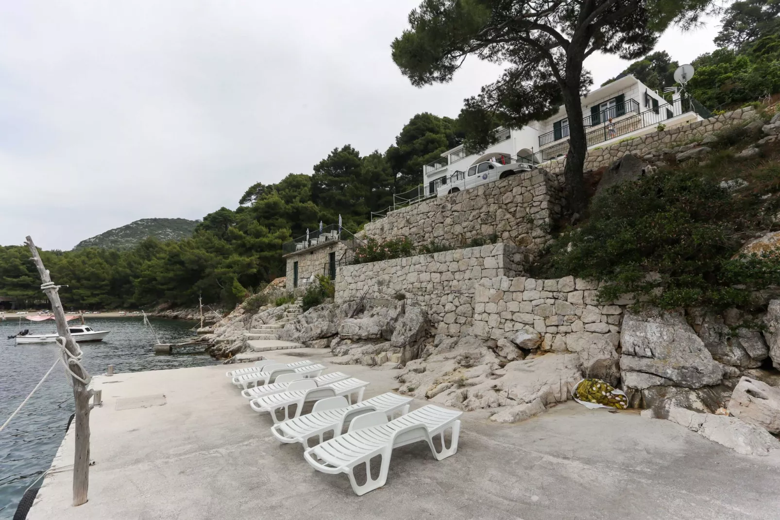 Apartments Posta - One-Bedroom Apartment with Terrace and Sea View - Apartman 5-Atmosphere