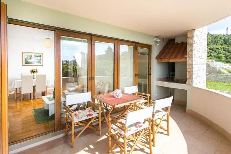 Apartment Penetra - Two Bedroom Apartment with Balcony and Sea View-Terrace