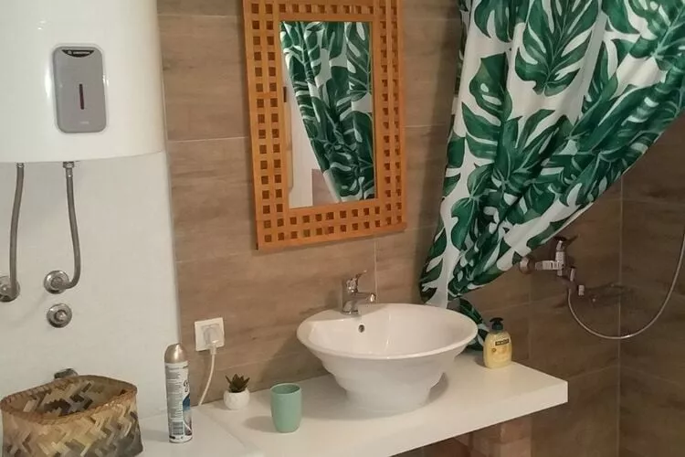 Apartment Mir - Studio Apartment with Garden View-Bathroom