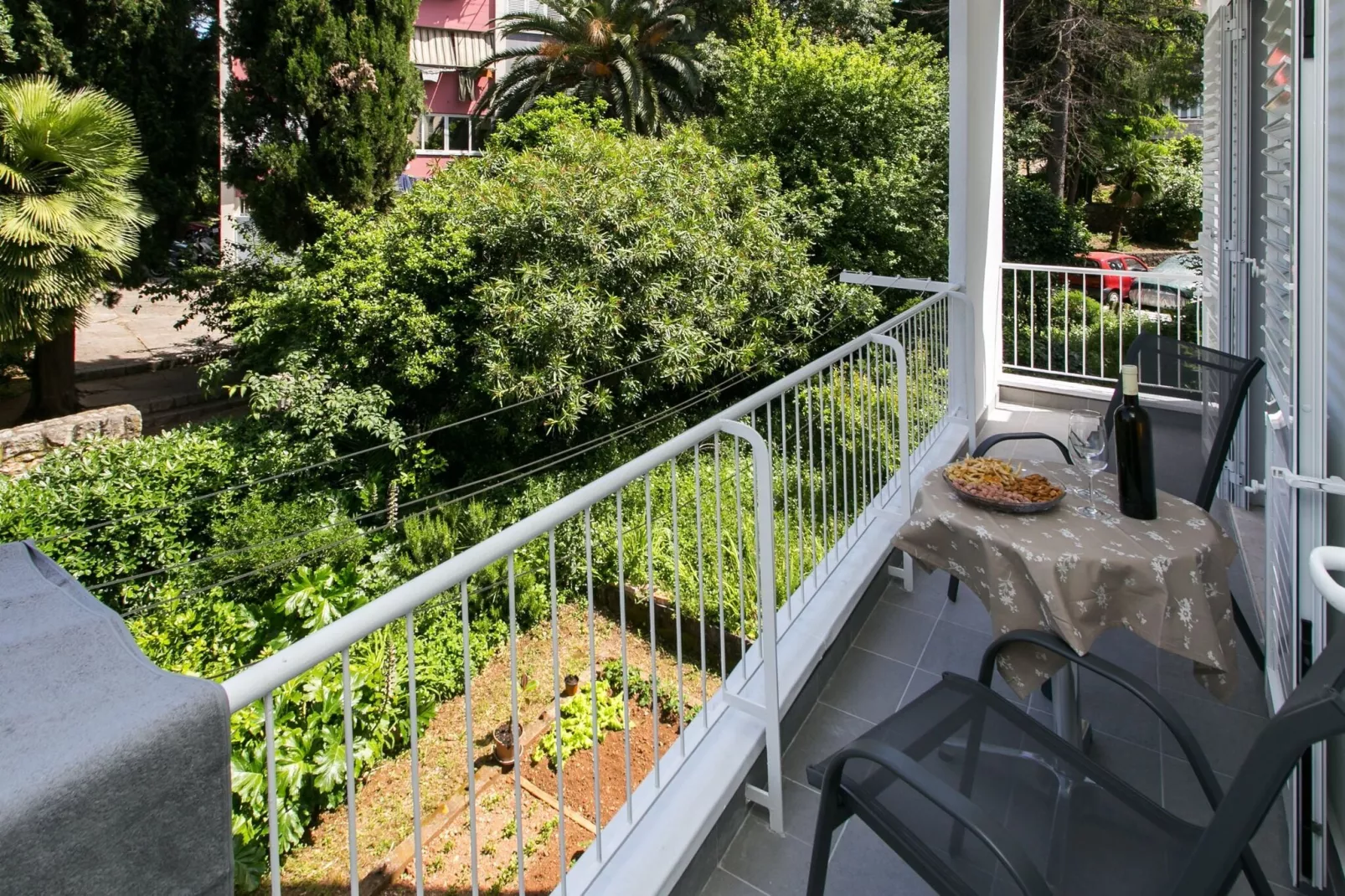 Apartment Lapad Bay- Luxury Two-Bedroom Apartment with Balcony(Black-Ivanišević)-Terrace balcony