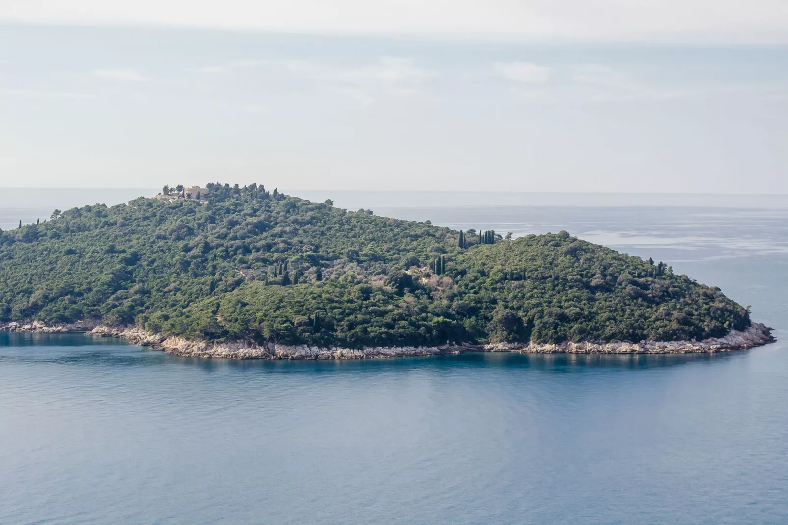 Apartment Vedrana- One-Bedroom Apartment with Balcony and Sea View-View