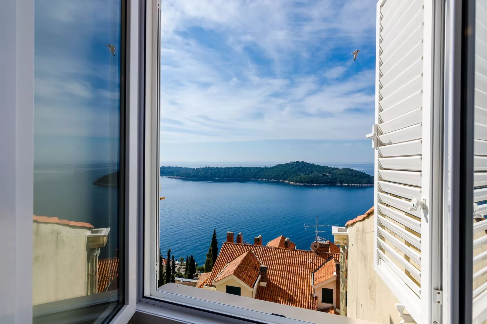 Apartment Vedrana- One-Bedroom Apartment with Balcony and Sea View-View