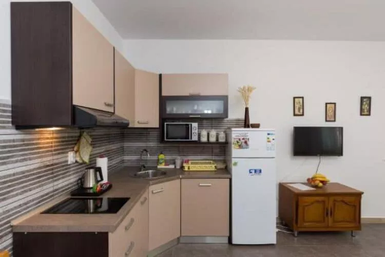 Apartments Olive - Comfort One Bedroom Apartment with Terrace and Sea View - Popolica 50-Kitchen