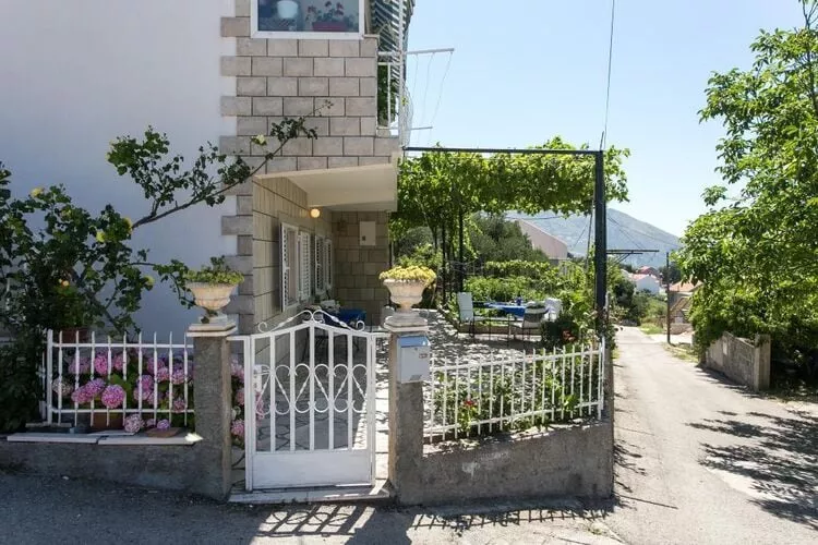 Apartments Olive - One Bedroom Apartment with Terrace and Partial Sea View - Popolica 50-Outdoor