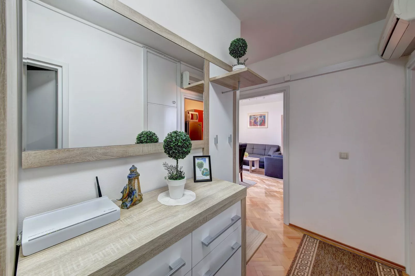 Blue Harmony Sea View Apartment - Two Bedroom Apartment with Balcony and Sea View-Indoor
