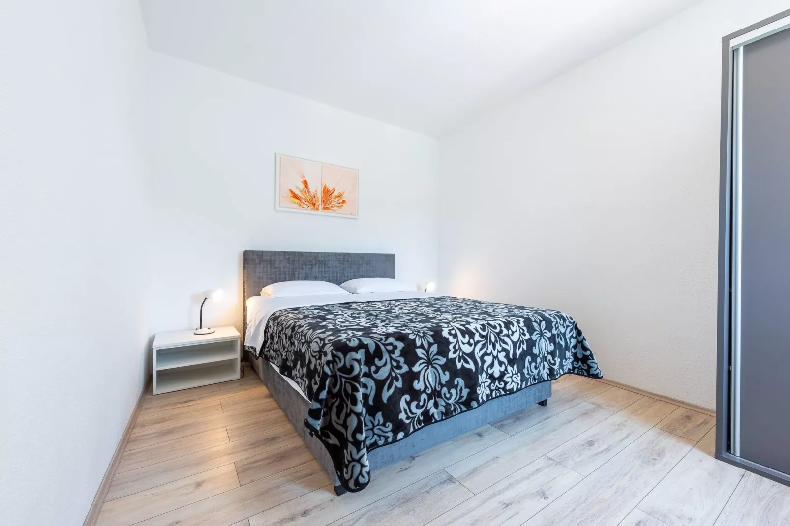 Apartments Lucija - One Bedroom Apartment with Terrace-Bedroom