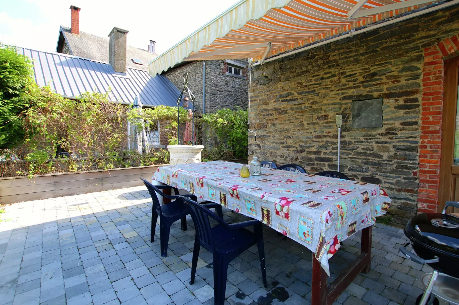 Les Gîte des Alouettes-Balcon-terrasse