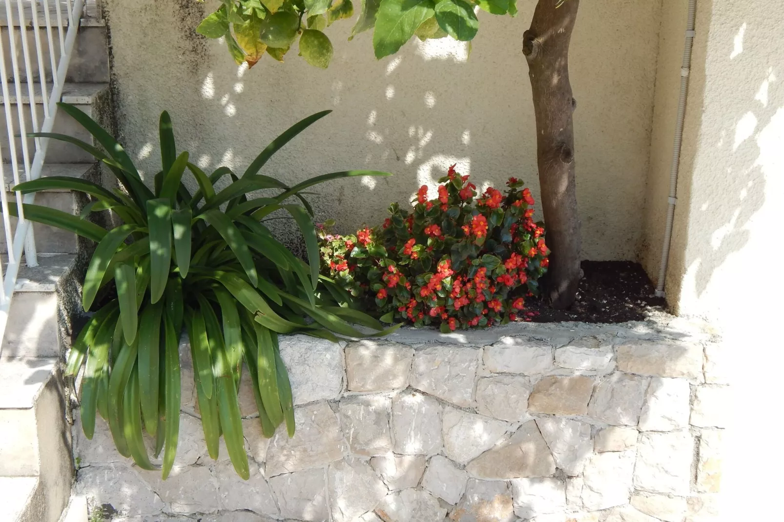 Apartments Lucija - Two Bedroom Apartment with Balcony and Sea View-Outdoor