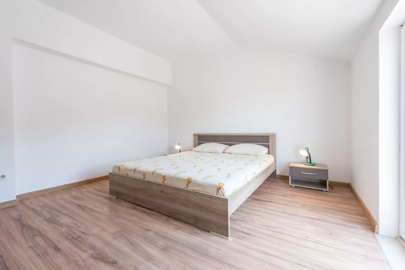 Apartments Lucija - Three Bedroom Apartment with Terrace and Sea View-Bedroom