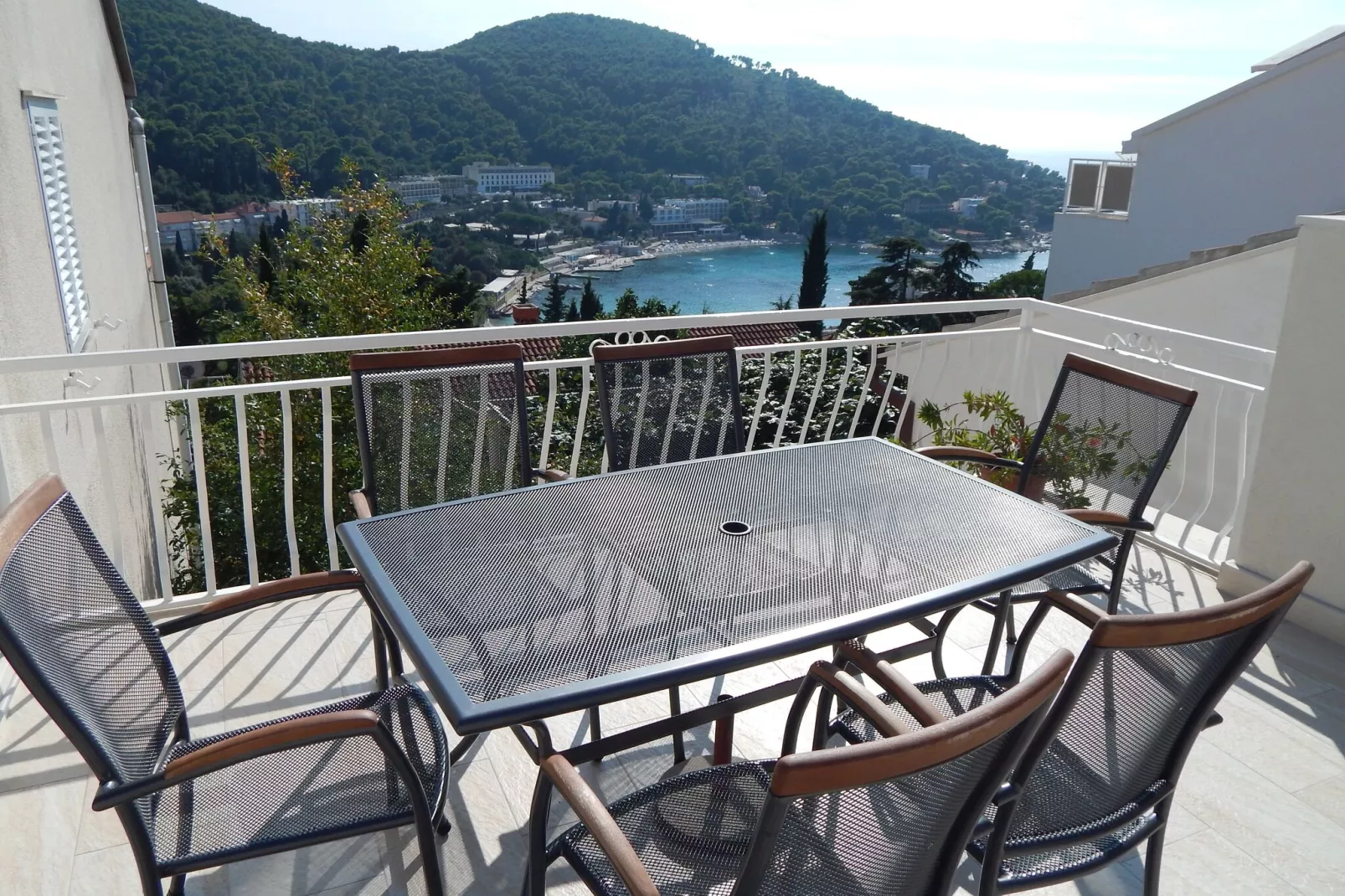 Apartments Lucija - Three Bedroom Apartment with Terrace and Sea View-Terrace