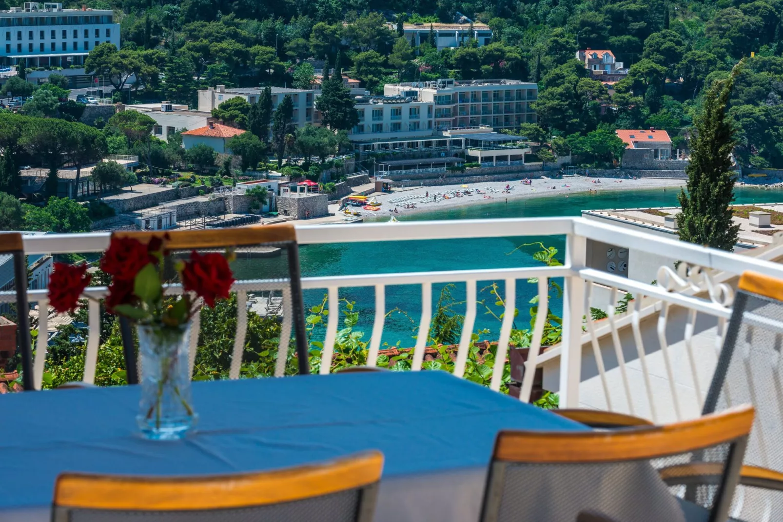 Apartments Lucija - Three Bedroom Apartment with Terrace and Sea View-Terrace