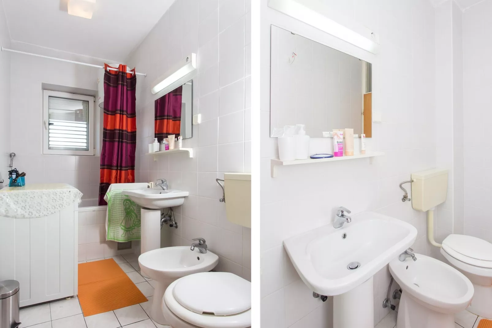Apartment Marisol - One Bedroom Apartment with Balcony and Sea View-Salle de bain