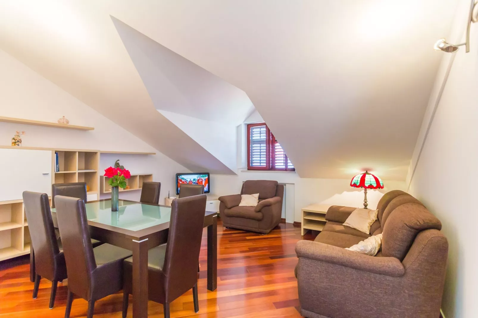 Apartment Sun & Sky - Two Bedroom Apartment with Balcony and Sea View-Wohnzimmer
