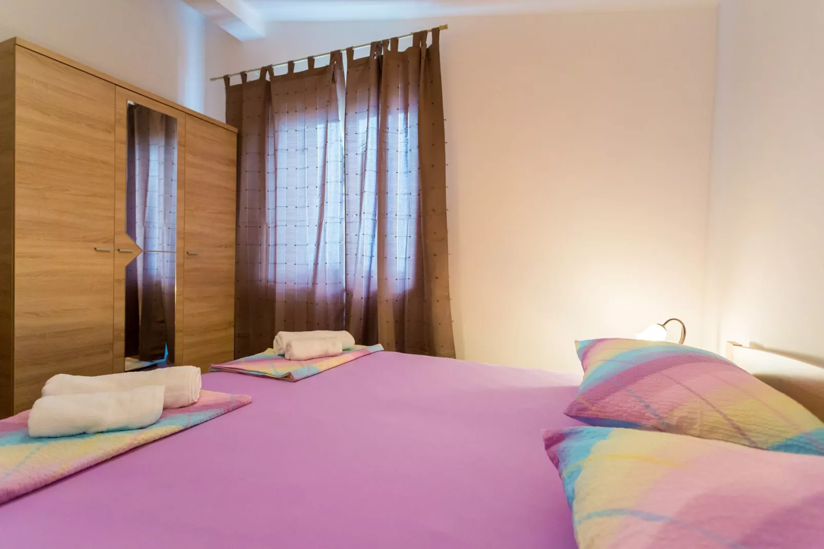 Apartment Sun & Sky - Two Bedroom Apartment with Balcony and Sea View-Schlafzimmer