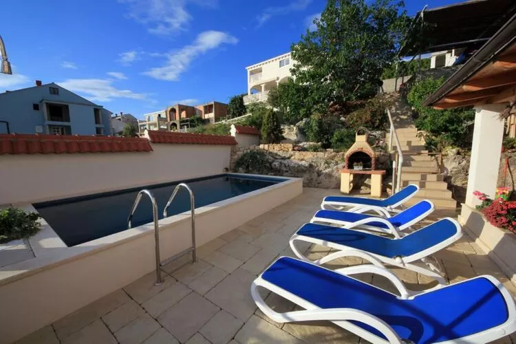 Apartment Ana - Four Bedroom Apartment with Terrace, Sea View and Private Pool-Piscine