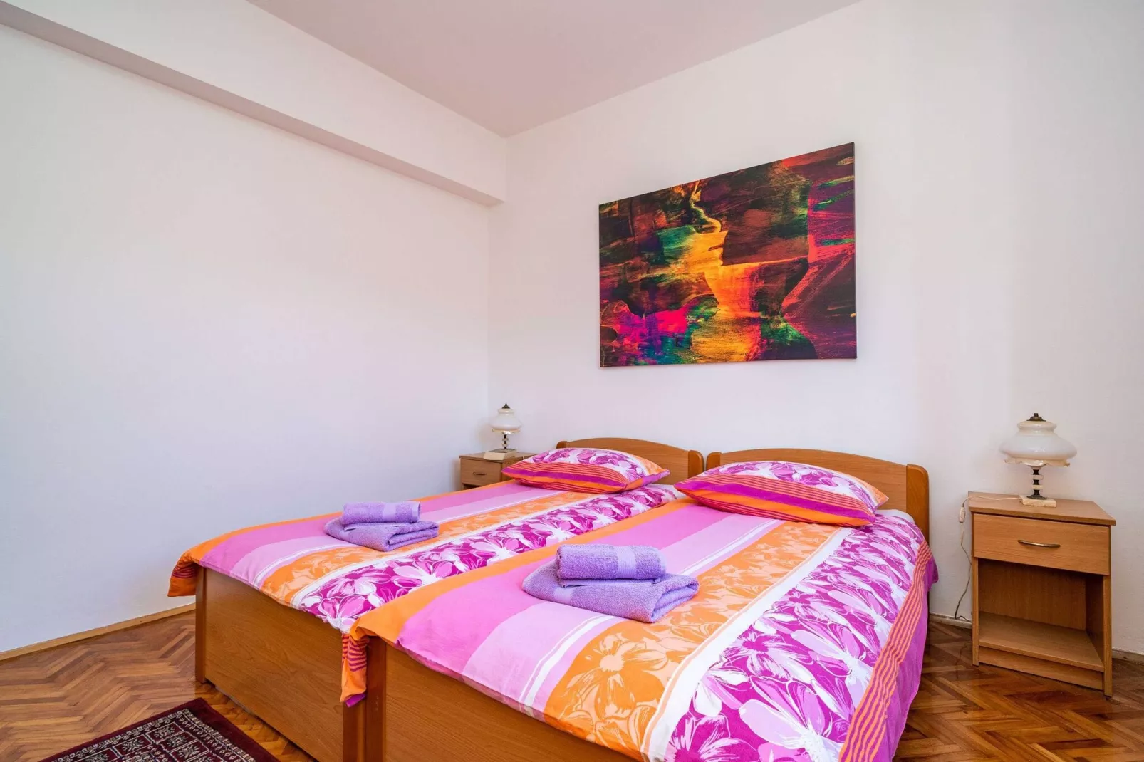Apartments Sisic - Two Bedroom Apartment with Terrace-Bedroom